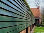 Muur richting conciërgewoning (oostzijde).
<br/>
Gert-Jan Lobbes, 2019-04-01